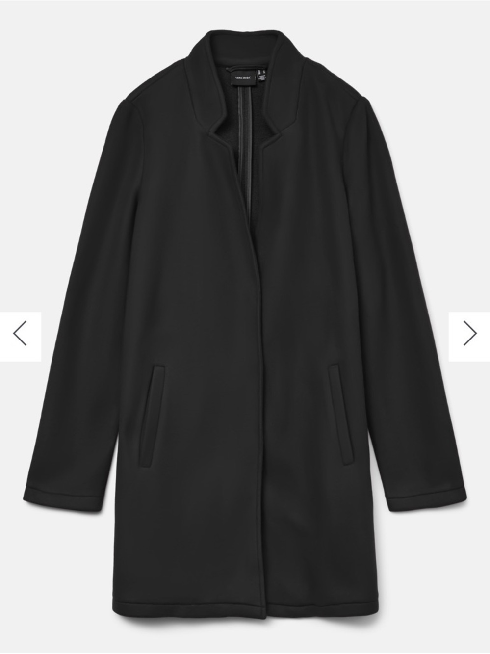 Vero Moda Heather Gray Snap Closure Light Jacket - Picture 2 of 6